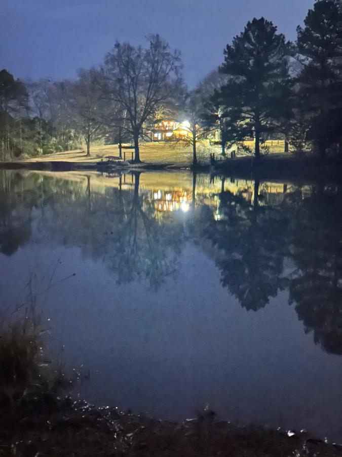 Refuge Ranch Retreat Log Cabin Lake 53+ Acres 洛克斯特格罗夫 外观 照片